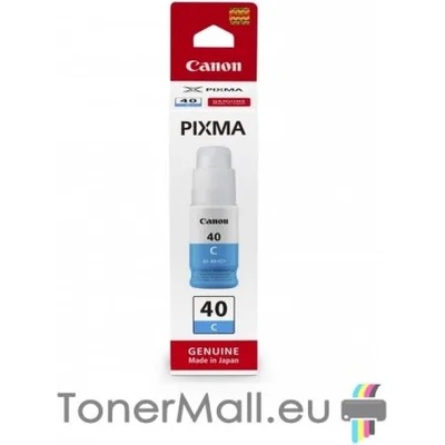 Canon Бутилка с мастило CANON GI-40 (3400C001AA) Cyan