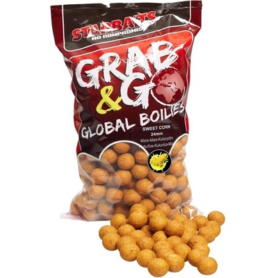 Starbaits Boilies G&G Global Sweet Corn - 800 g 24 mm