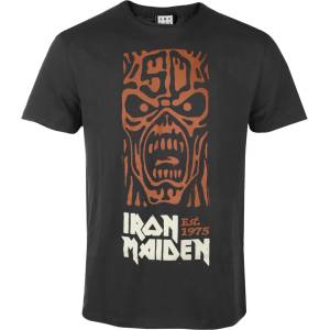 AMPLIFIED мъжка тениска iron maiden - 50th - orange totem pole - cc - amplified - zav210p600
