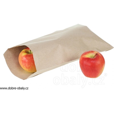 COpack - Svačinové papírové sáčky hnědé KRAFT 1 kg ( 12+6,5 x 28 cm) (1000 ks)