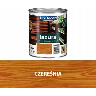 LUXDECOR LAZURA NA DŘEVO 4,5L TŘEŠEŇ