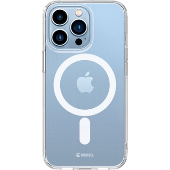 Image 1 of Krusell Гръб Krusell Magnetic Clear Cover за iPhone 13 Pro Max - Прозрачен