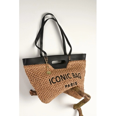 Peca Del Sol Velká SLAMĚNÁ kabelka ICONIC BAG