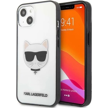 KARL LAGERFELD Калъф Karl Lagerfeld KLHCP13SHCHCK, за iPhone 13 mini 5.4"", прозрачен (KF000775-0)