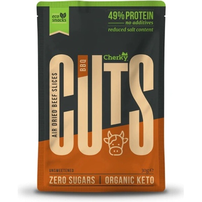 Cherky BIO biltong cuts BBQ 30 g