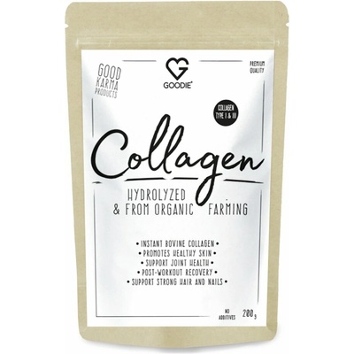 Goodie Hydrolyzovaný kolagén Bovine grass fed Instantný hovädzí z voľného chovu 200 g