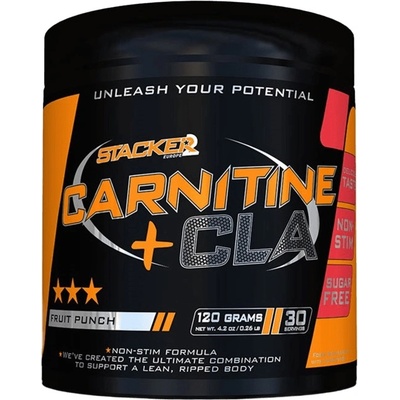 Stacker 2 Carnitine + CLA, 120 Grams