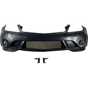  Предна броня за Mercedes C-class W204 (2007-2011) - AMG look - без халогени (PX-GZ2-054)