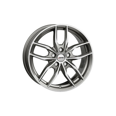 AUTEC Bavaris 8x19 5x112 ET47 titan silver polished