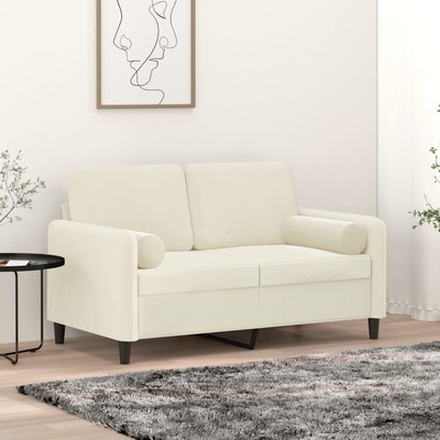 zahrada-XL polštáře 2 ks krémové samet 15x50