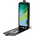 Motorola Moto E13 4G Flip3 Кожен Калъф и Протектор