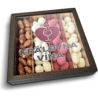 Sablio Mandle v čokoládě Královna vína 4x 80 g