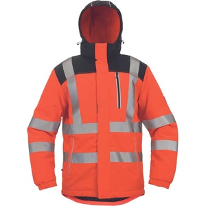 CERVA Cerva knoxfield hvps wint / Изолирано зимно hi-vis яке с подвижна качулка - оранжево l (0301055790003)