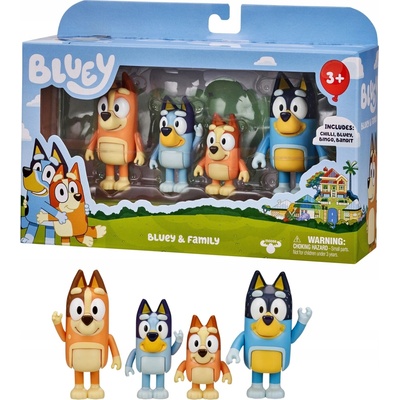 TM Toys Bluey Rodinka 4-pack 13009
