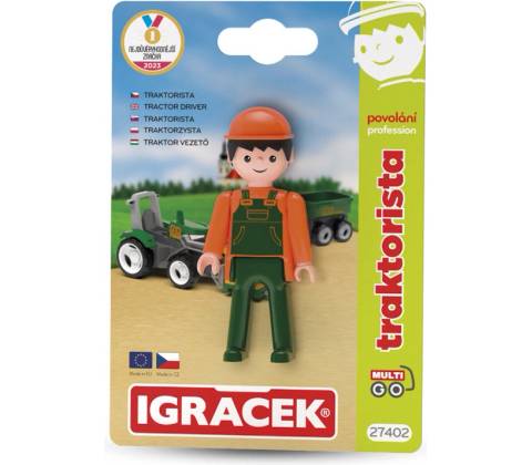 EFKO IGRÁČEK MultiGO Traktorista Figurka