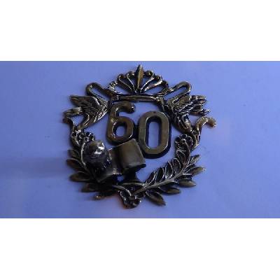 Slavnostní medaile "60" se sovou