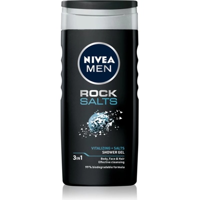 Nivea Men Rock Salt душ-гел за мъже 250ml