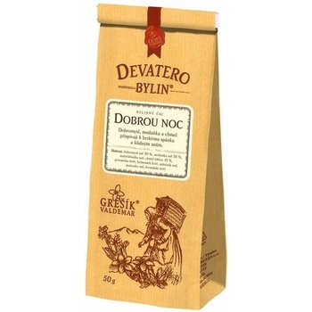 Grešík Dobrou noc Devatero bylin 50 g