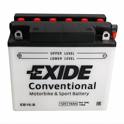Exide Conventional 19Ah 190A left+ YB16-B