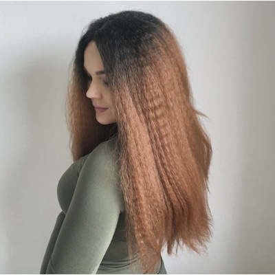Parochňa Molly so sieťkou Lace Front krepovaná