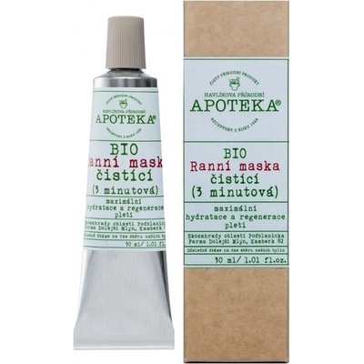 Havlíkova Apoteka bio ranná maska čistiaca 3-minutová 30 ml