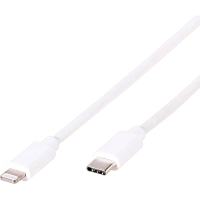Vivanco Кабел Vivanco - LongLife, USB-C/Lightning, 2 m, бял (60085)