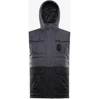 ALPINE PRO Тъмно сива мъжка зимна парка с мембрана ALPINE PRO HARD ALPINE PRO | Siv | МЪЖЕ | S