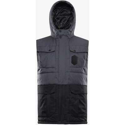 ALPINE PRO Тъмно сива мъжка зимна парка с мембрана ALPINE PRO HARD ALPINE PRO | Siv | МЪЖЕ | S