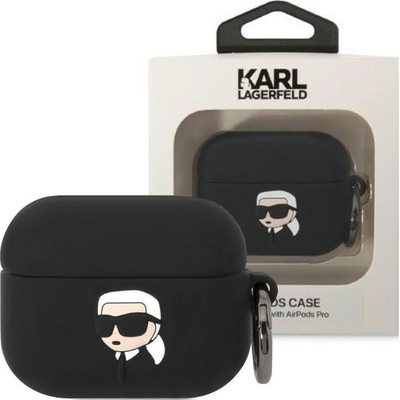 Karl Lagerfeld AirPods Pro cover Silicone Karl Head 3D KLAPRUNIKK – Zboží Mobilmania