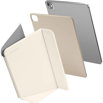 Tomtoc Detachable Folio Case pre iPad Air 13 M2 2024 B52B3W1 Ivory