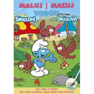 Maľuj vodou Šmolkovia