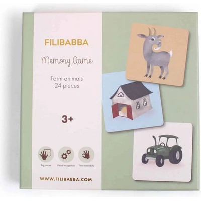 Filibabba Pexeso zvieratká z farmy Farm animals