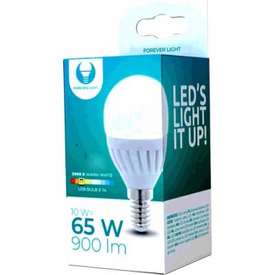 Forever Light LED žiarovka E14, 10W, 900lm, Teplá biela 3000K