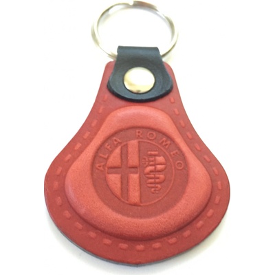 Prívesok na kľúče Auto Two M Kožená Alfa Romeo červená