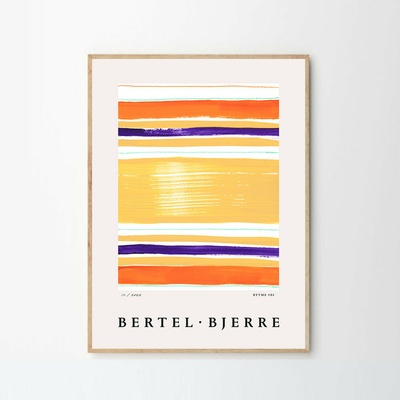Moikka Plagát Rytme 01 by Bertel Bjerre 50x70