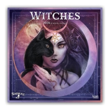 Browntrout Verlags GmbH Witches - Hexen 2026 - 16-Monatskalender