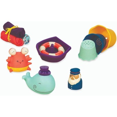 B-Toys Súprava hračiek do kúpeľa Wee B. Splashy
