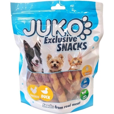 JUKO Snacks Succulent Chicken wrap duck Roll 250 g