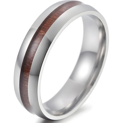 HARAHU Пръстен TI-17451 - Сребърен / 62mm KP17451 (TI-17451)