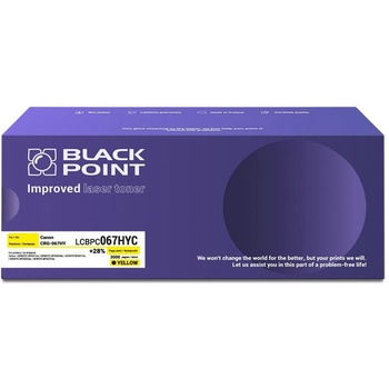 Compatible CRG-067HY жълт тонер за принтери Canon (BLC067HBYBWC)