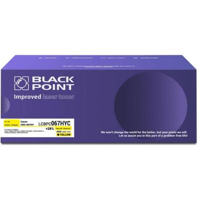 Compatible CRG-067HY жълт тонер за принтери Canon (BLC067HBYBWC)