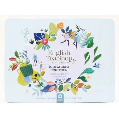 English Tea Shop Plechová kazeta wellness Bio 36 náľ. sáčkov