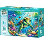 Art Puzzle Детски пъзел Art Puzzle от 25 XXL части - Сладка морска костенурка (35045) - baby