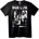 NOONEBRAND Тениска Dua Lipa със Снимки и Символи - XL, Black