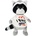 Stip Плюшена играчка Stip - Енот, 36 cm, сива (Stip009)