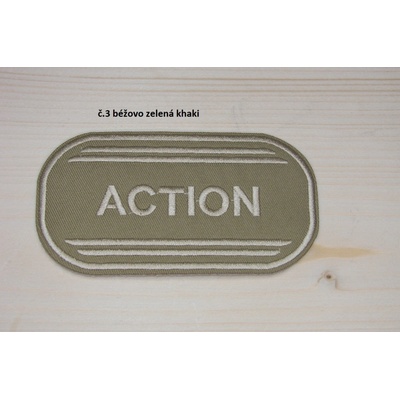 Nažehlovačky action béžová