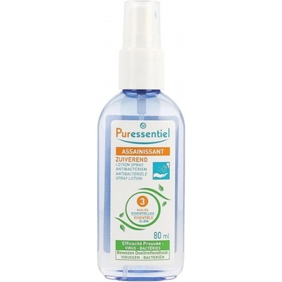 Puressentiel čistící antibakteriální roztok sprej 80 ml