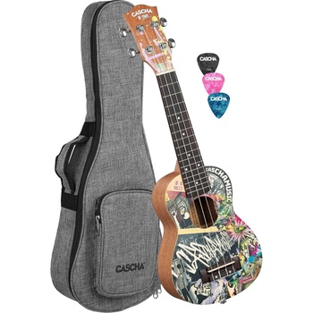 Cascha HH 2600 Art Series Urban Сопрано укулеле (HH 2600)