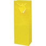 EUROCOM Подаръчна торбичка Mat Bottle, 13x36x8.5cm, жълта (25406-А-ЖЪЛТ)