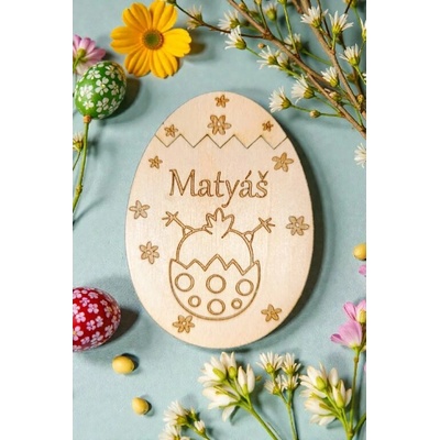 Dekorace z Řečice Dřevěné velikonoční vajíčko na darování peněz 2 – Zbozi.Blesk.cz